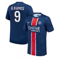 Camisa de time de futebol Paris Saint-Germain Goncalo Ramos #9 Replicas 1º Equipamento 2024-25 Manga Curta